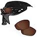 RockShell Polarized Lenses Replacement for Oakley Straight Jacket 2007 Sunglasses - Mahogany Brown
