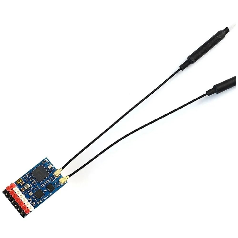 RICEVITORE VARIO EXPRESSLRS 2.4GHZ PWM R24-P6V .4GHz ISM 22.5dbm 180mW adatto for drone RC FPV
