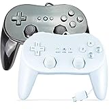 Classic WII Controller Die zusätzlichen Tasten können die Funktionen erweitern und die Kompatibilität mit Wii-Spielen fast aller klassischen Steuerungen gewährleisten.