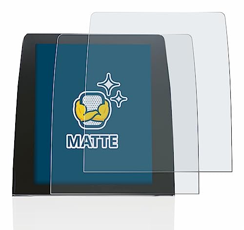 [Anti-Riflesso] Questa pellicola protettiva BROTECT Mate protector riduce al minimo i fastidiosi riflessi della luce e del sole sullo schermo - compatibile con Renault Clio 5 2020 Easy Link 9.3