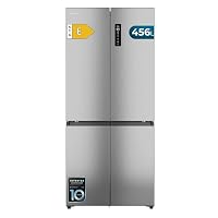 Cecotec Frigorifero 4 Porte Semi-Integrabile No Frost Bolero CoolMarket 4D 456 SBI