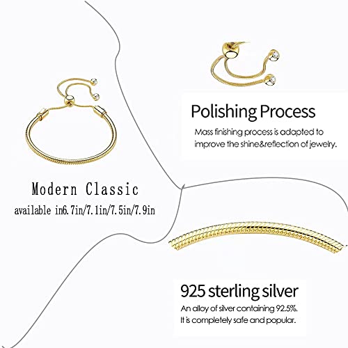 S925 Sterling Silver Snake Bracelet2
