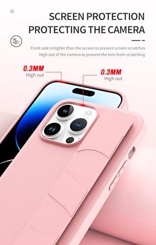 Coque iPhone 13 Pro Max avec dragonne réglable et protection ultra mince PC chic