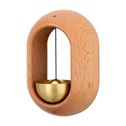 figatia Lojistas sino campainhas de madeira estilo japonês, campainhas de entrada carrilhão decorati