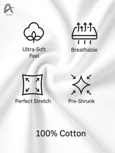 Image of Men's 100% Cotton Crew Neck T-Shirt | Regular Fit | Soft & Breathable | Casual Everyday Wear