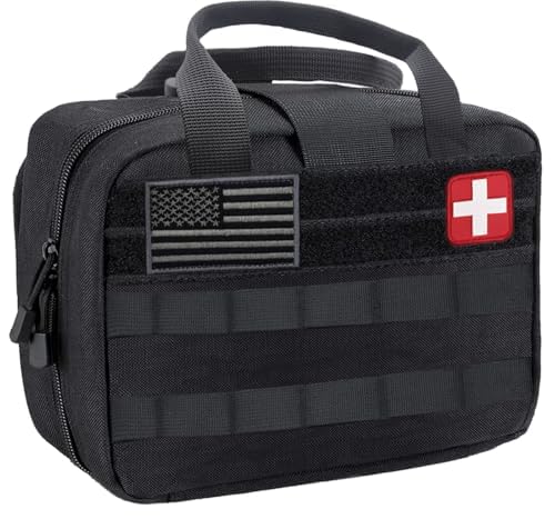 TINALAND® Kit Completo Di Sopravvivenza Militare+Kit Di Primo Soccorso Con Laccio Emostatico - 4