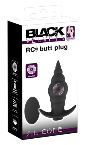 Black Velvets Plug Anale Rc Black Velvets Nero