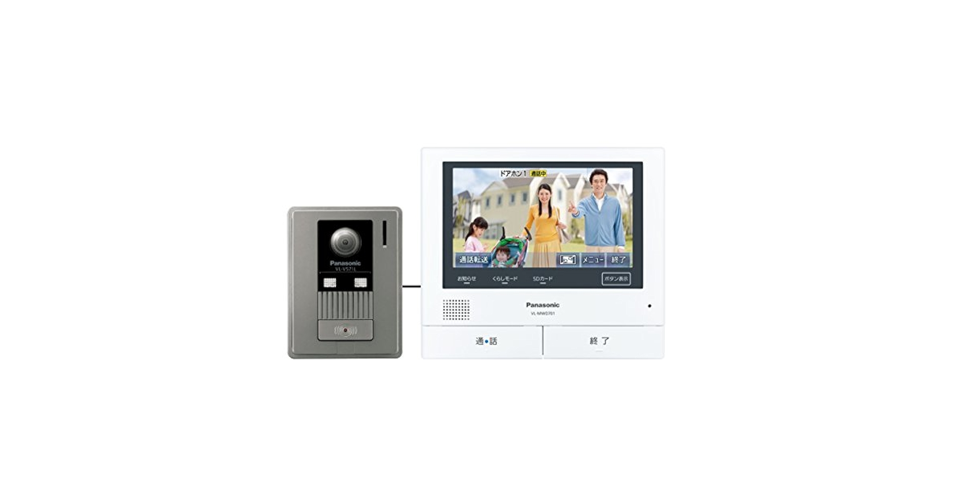 PanasonicインターホンVL-SWD701✨美品 パナソニック どこでもドアホン VL-SWD701KS 価格比較 - 価格.com