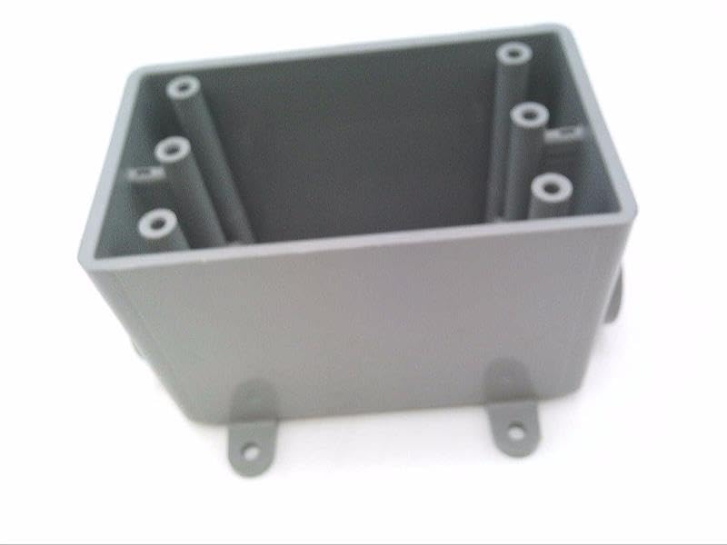 Carlon E9811EN FDC Box, 1-Gang, Weatherproof Outlet Box