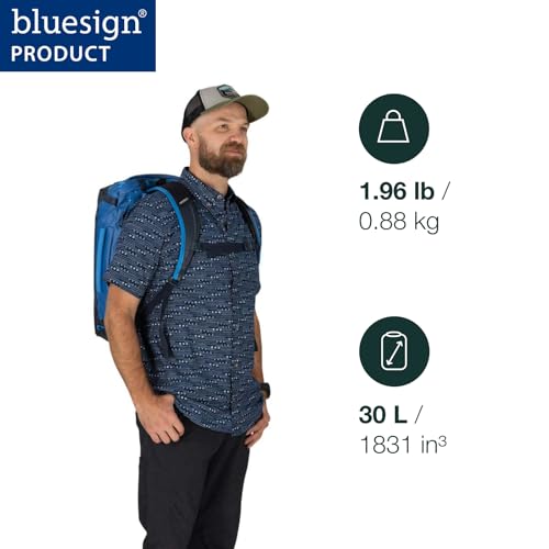 Image of Osprey Transporter Lightweight Travel Duffel Bag - Extra Large Water Resistant Durable Gear Bag for Men and Women