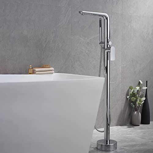 Robinet de baignoire autoportant pour un bain relaxant