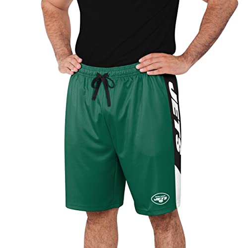 Image of FOCO NFL Mens NFL Team Logo Side Stripe Training Shorts