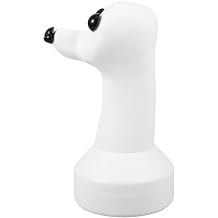 Puppy Head Model for Dog Grooming Practice Plastic Dog Mannequin with Smooth Lines and Lasting Use Simple and Stylish for Pets DIY