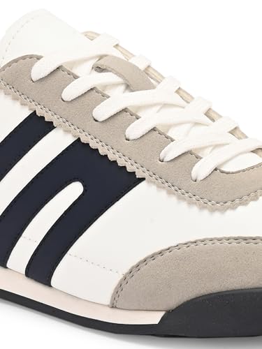 Image of Cruiser Men's Sneakers | Cushioned Insole Comfortable Shoes | Trendy & Stylish Modern Sneakers | Durable TPR Sole Casual Walking Footwear (2664)