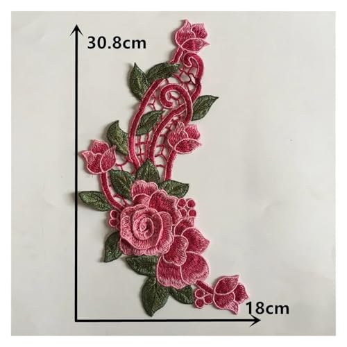 Dentelle brodée 3D accessoire couture indispensable pour masquer un accroc