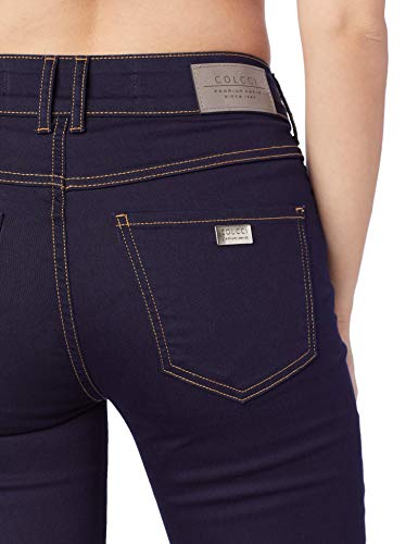 Calça Flare Jeans Cory, Colcci, 40, Indigo, Feminino