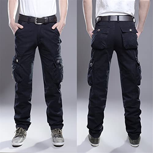 Pantalon de combat militaire multi-poches en coton résistant pour homme actif