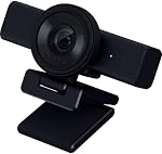 Razer Kiyo V2 X Streaming Webcam: Full HD 60 FPS - Auto Focus - Built-in Microphone - Wide Angle Lense - Integrated Privacy Shutter - Works with OBS, Xsplit, Streamlabs, Discord, Zoom, Teams - Black