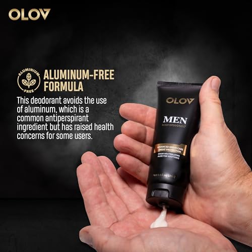 Desodorante para hombres OLOV sin aluminio 3.4 fl oz miniatura 6