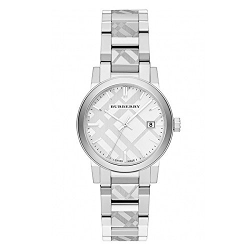 BU9144 Women's Watch 34mm Heimetered Check City Silver Watch [Parallel Import]
