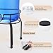 Liquid Laundry Detergent Dispenser, Two 1 Gallon Laundry Detergent Dispenser Glass Jar for Liquid Detergent, Bleach, Fabric Softener- Laundry Soap Dispenser for Laundry Room Organization