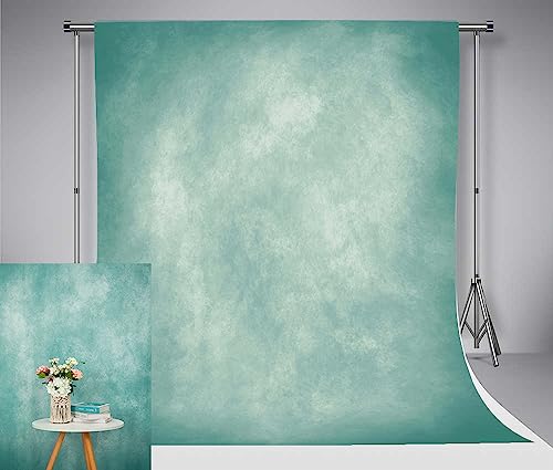Kate Abstract Light Green Photography Background - 1.5x2.2m/5x7ft Portrait Backdrop, Lake Blue, 1.5*2.2m