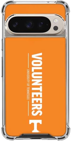Skinit Clear Phone Case Compatible with Google Pixel 9 Pro XL - Officially Licensed University of Tennessee-Knoxville T Logo on Orange Design