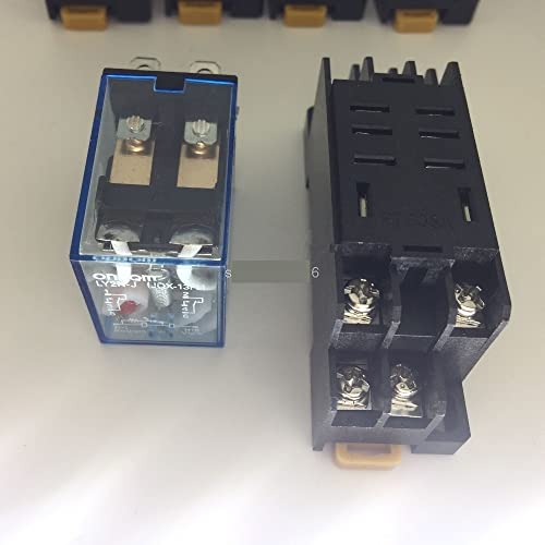Relé de potencia LY2NJ 12V resuelve fallos de conmutación en cuadros eléctricos DPDT 10A