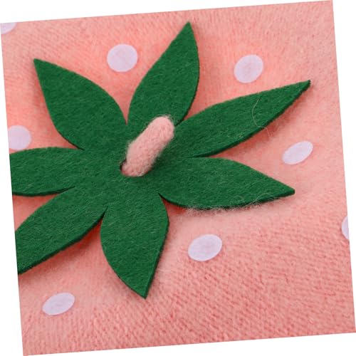 Kawaii Strawberry Beret Hat for Boy Girl Vintage Wool Artist Cap Adorable and Skin-Friendly for Autumn and Outdoor Activities2