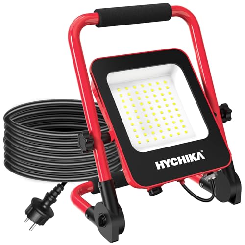 HYCHIKA Faretto Led da Cantiere 50W