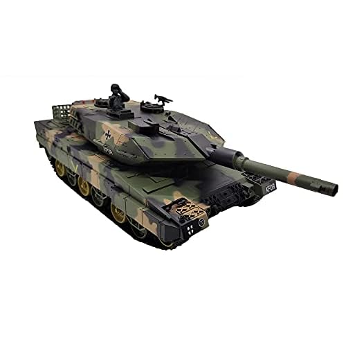 HBS Hubsons® RC Leopard 2A5 Kampf-Panzer mit Sound, Maßstab 1:24 und 2 Gefechtssystemen /Infrarot- und 6mm Schuss/