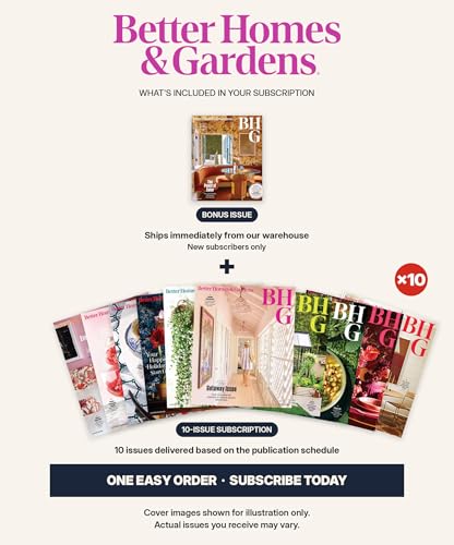 Better Homes & Gardens Magazine Subscription