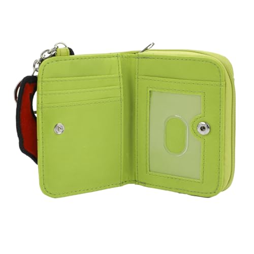 Bioworld Grinch 3D Face Zip Around Women's Wallet2