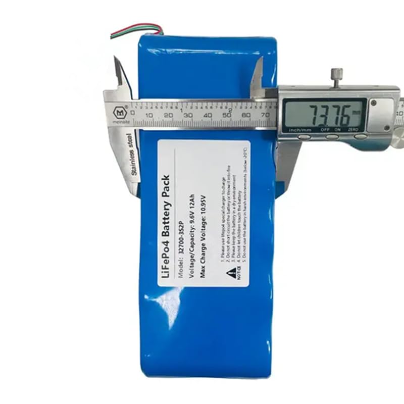 batteria di 12000mAh 9.6V 3S2P 12Ah con XT60 per l'applicazione elettrica della luce solare