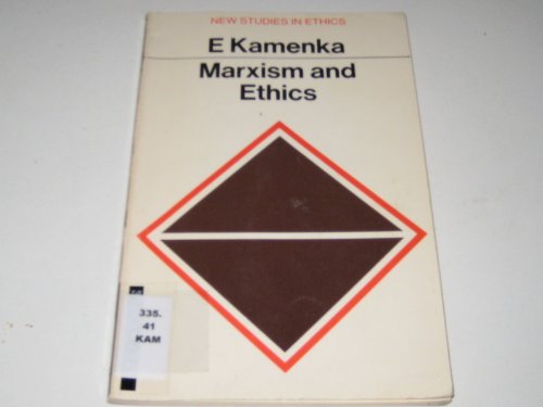 Marxism and Ethics B000QB7ZX8 Book Cover