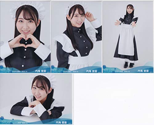 STU48 内海里音 月別 netshop 生写真 2020 10月 2020.10 4種コンプ