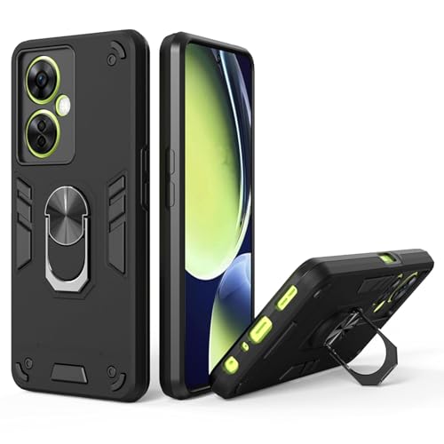 Image of NDCOM for OnePlus Nord CE 3 Lite 5G Back Cover, Mobile Cover OnePlus Nord CE 3 Lite 5G, Durable and Stylish OnePlus Nord CE3 Lite 5G Back Cover Ring Holder Case