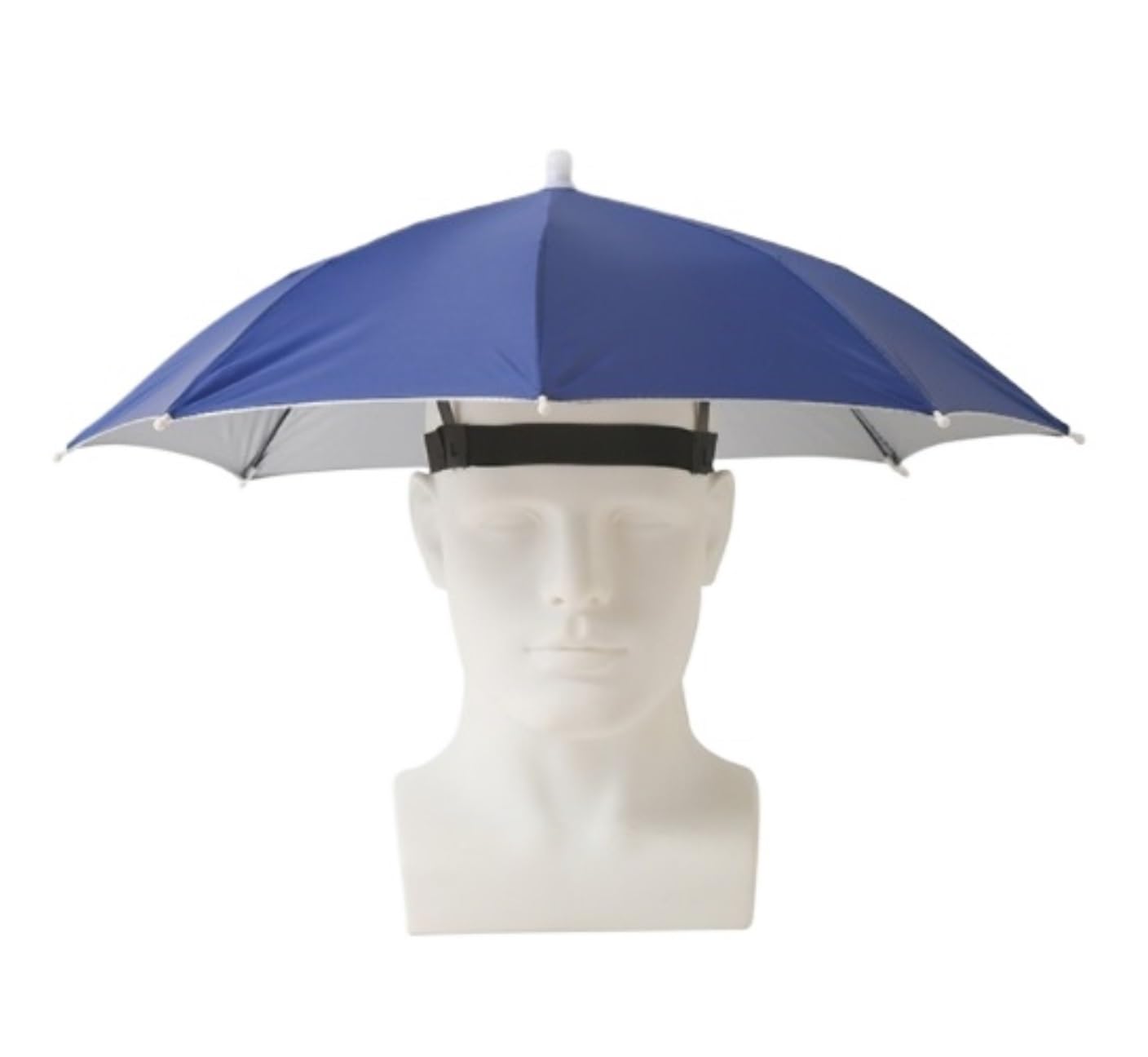 Przeciwsłoneczny Parasol Wędkarski 1 Szt. Parasolka Z Gumką Do Aktywności Na Świeżym Powietrzu Ogrodnictwa(Blue)