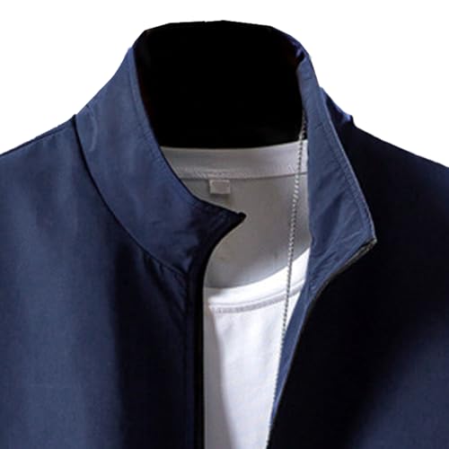 Veste bomber printemps homme en vert militaire XXL coupe-vent - 3