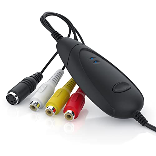 CSL - USB Grabber zur Audio Video Konvertierung - Videokonverter - VHS - Videoadapter zur Nachbearbeitung - MPEG-1 MPEG-2-Videocodierung