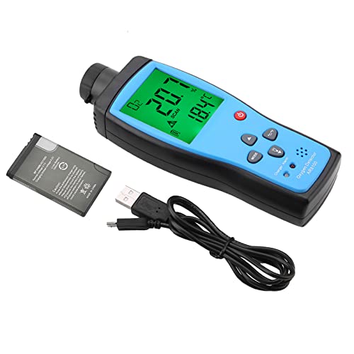 Detector de Oxígeno de Mano AR8100 Probador de Gas de Alarma Dual con Luz de Sonido Analizador de Gases para la Industria Al Aire Libre 100‑240V