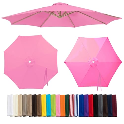 �K�[�f���p���\�� �ւ��z 6�{��/8�{���Ή�, �����p �P�z �Ռ� �f�M 200cm 210cm 270cm 300cm, �K�[�f���p���\�� �ւ��z �P�z�̂� ���g�݂Ȃ� ���t�����ȒP �h�����Ƒώ��O����(Pink,8-RIBS-8.8FT/2.70m)