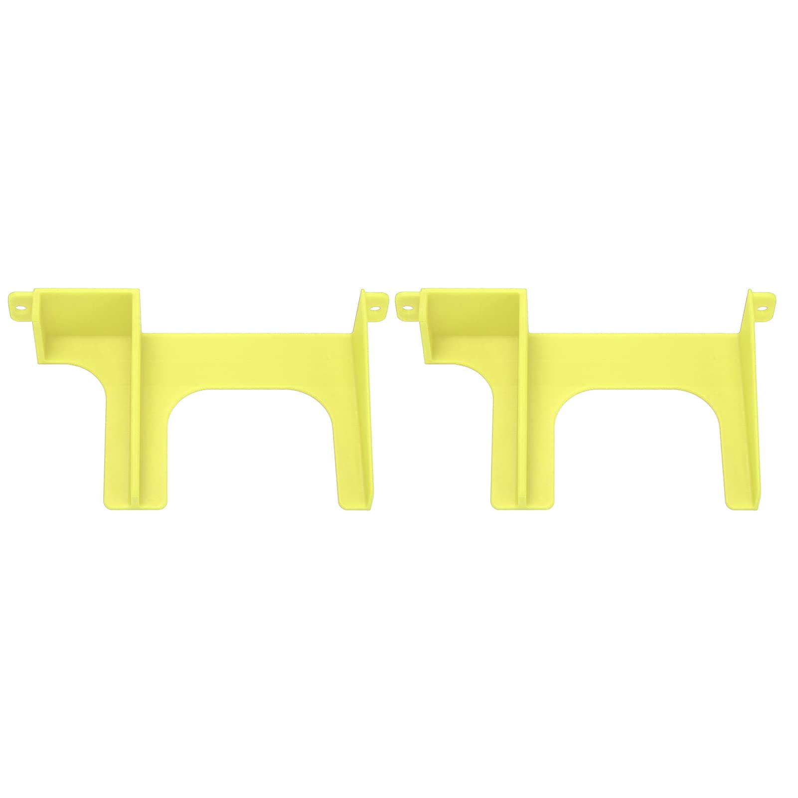HDD Bracket, Perfect Fit Professional Easy to Install 2pcs HDD SSD 3D Printed Bracket for SCPH 50000 Console (Yellow)