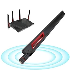 3 STÜCKE 2, 4 G 5, 8 G Dual, High Gain Router Antenne für DC to Band SMA 8DBi Kanäle Ausgangsbuck AC68U AC88U AC66U