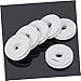 BESPORTBLE 200pcs Fishing Line Holder White Winding Wheel Lightweight and Safe Fishing String Bobbins for and Organization for Anglers Thickness