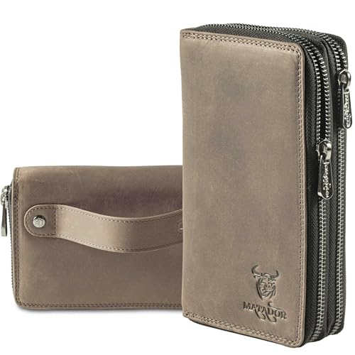 Portefeuille femme cuir Madrid MATADOR cadeau idéal avec boîte de présentation