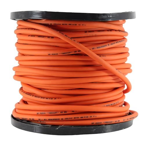 GP Car Audio 4 AWG Pure Copper Power/Ground Wire Orange Lot