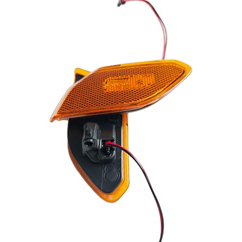 hilopexi LED Side Marker Lights Fit for Jeep Wrangler JL & Gladiator JT 2018 2019 2020 2021 2022 2023 2024 2025 Amber Lens Fender Flare turn signal Light Lamp Accessories Plug & Play by hilopexi - Image 6