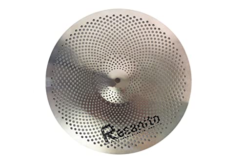 Resanito RESAN-CYMBALSET-001-CHROME Low Volume Cymbal Pack Mute Cymbal Set thumb #2
