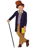 Spirit Halloween Willy Wonka and the Chocolate Factory Kids Willy Wonka Costume | Officially Licensed